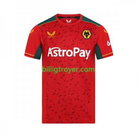 Billige Fotballdrakter Wolverhampton Wanderers Bortedraktsett 2023/24 Kortermet